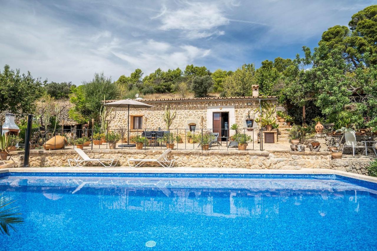 Can Pulit - Finca Romantica Para 2 Con Piscina Y Vistas En Selva  Bagian luar foto