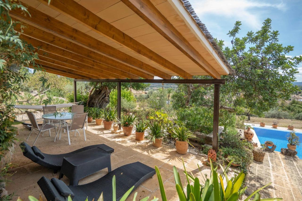 Can Pulit - Finca Romantica Para 2 Con Piscina Y Vistas En Selva  Bagian luar foto