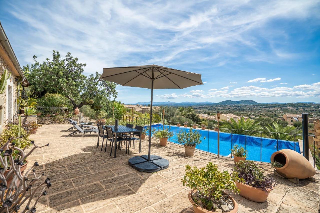 Can Pulit - Finca Romantica Para 2 Con Piscina Y Vistas En Selva  Bagian luar foto